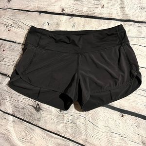 Lululemon Black Running Shorts Size 4